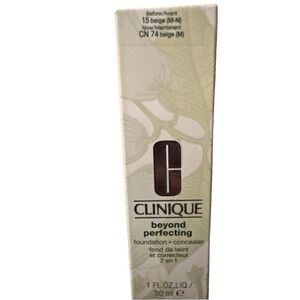 Clinique Beyond‎ Perfecting Foundation Concealer CN 74 Beige 1oz NIB